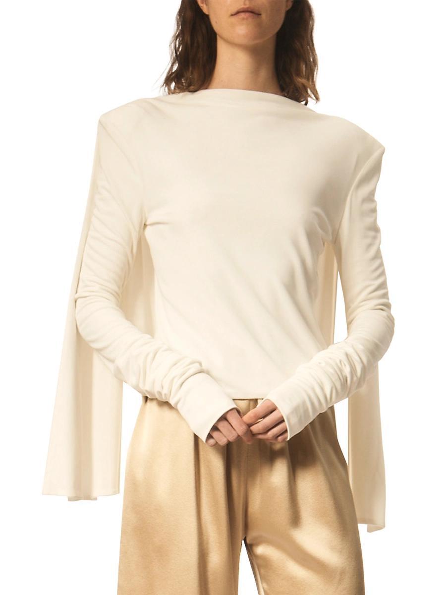 Womens The Porset Draped Top Product Image