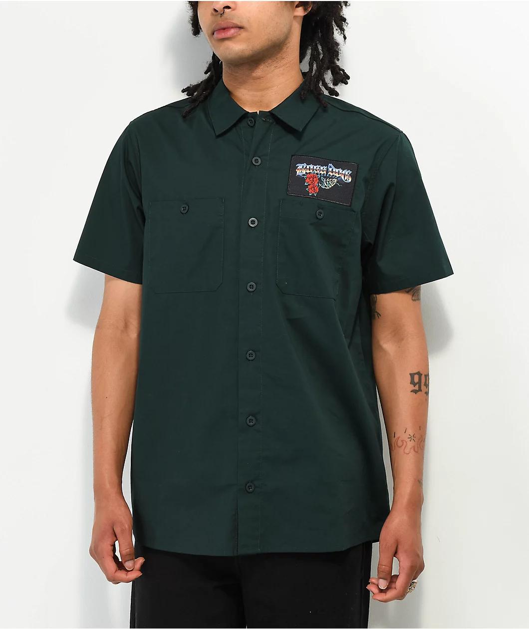 Boss Dog Green Work Shirt Product Image