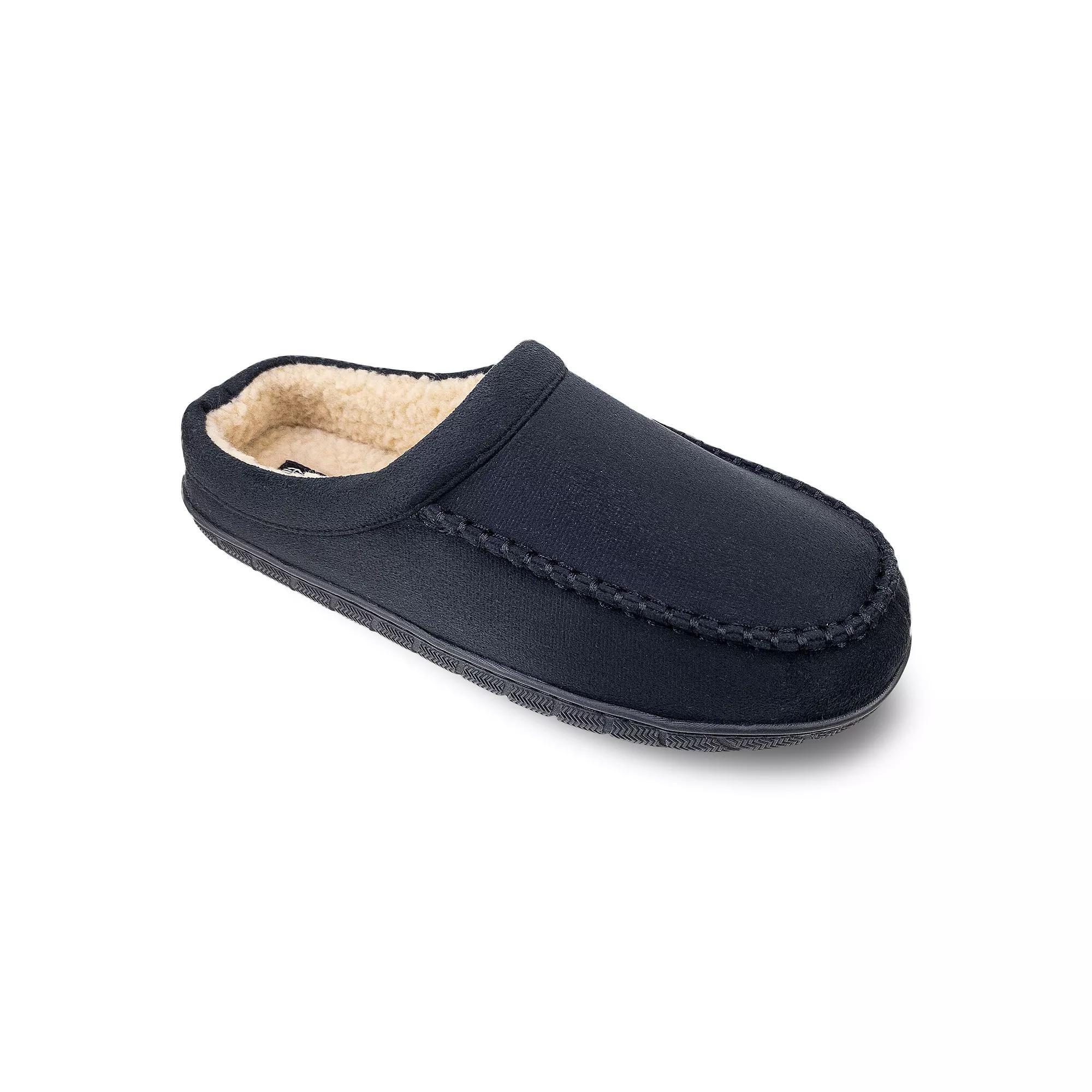 Dockers® Men's Clog Slippers, Size: Medium, Black Product Image