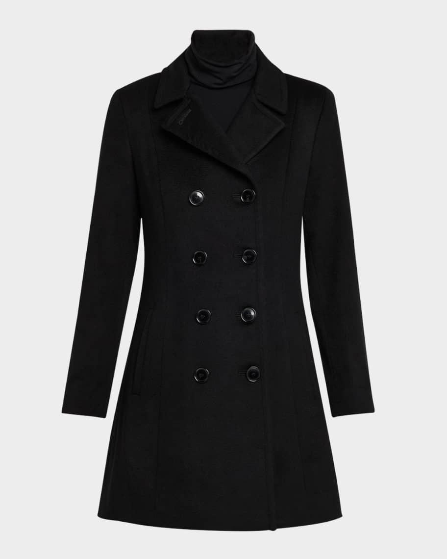 Double-Breasted Cashmere Peacoat Product Image