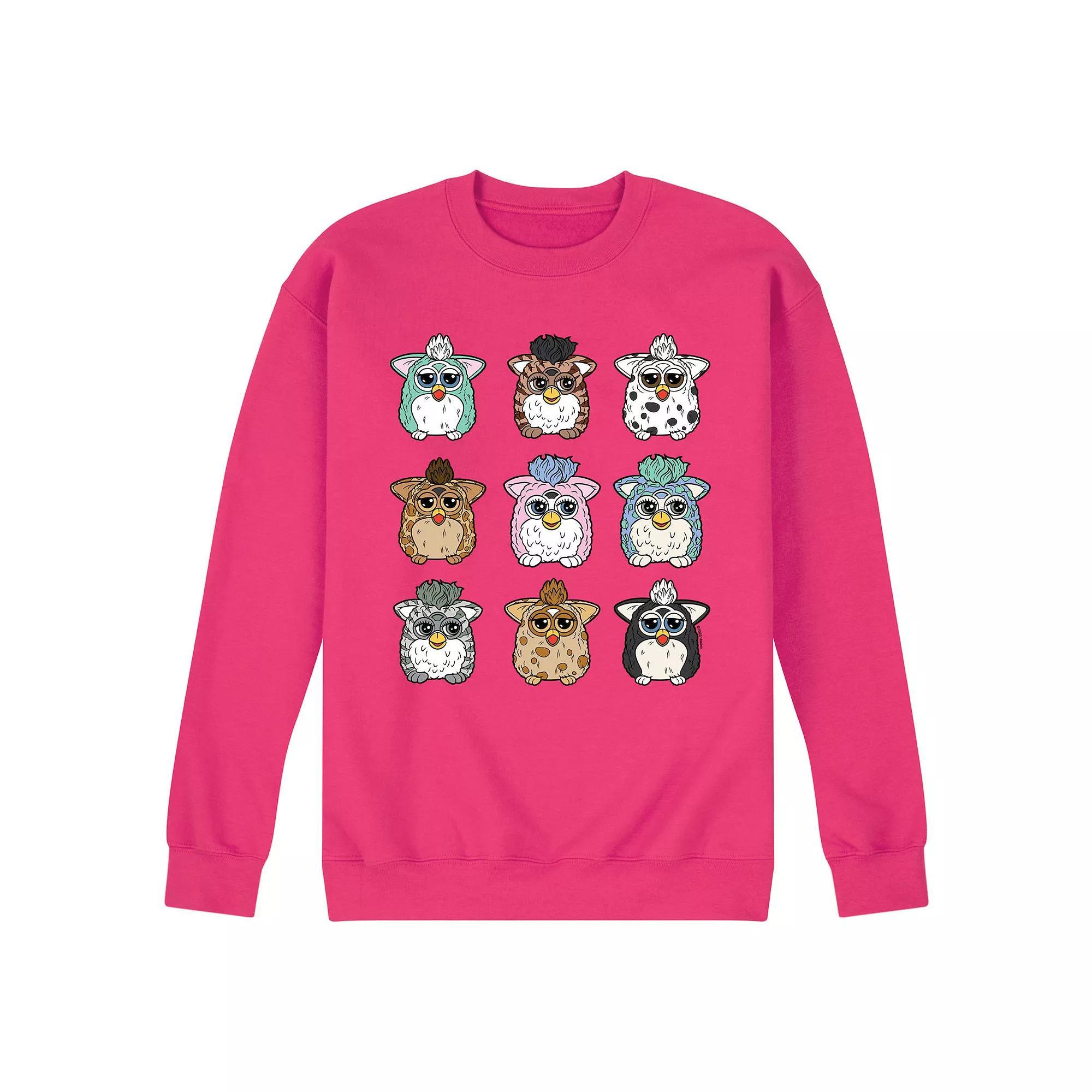 Men's Furby Grid Fleece Sweatshirt,  Product Image
