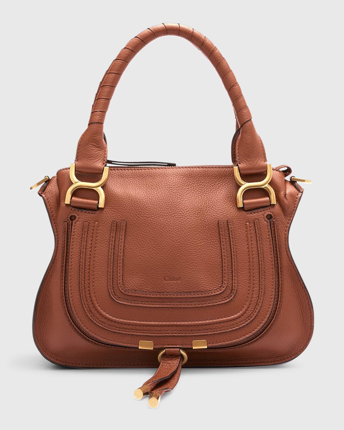 Womens Small Marcie Leather Satchel Product Image