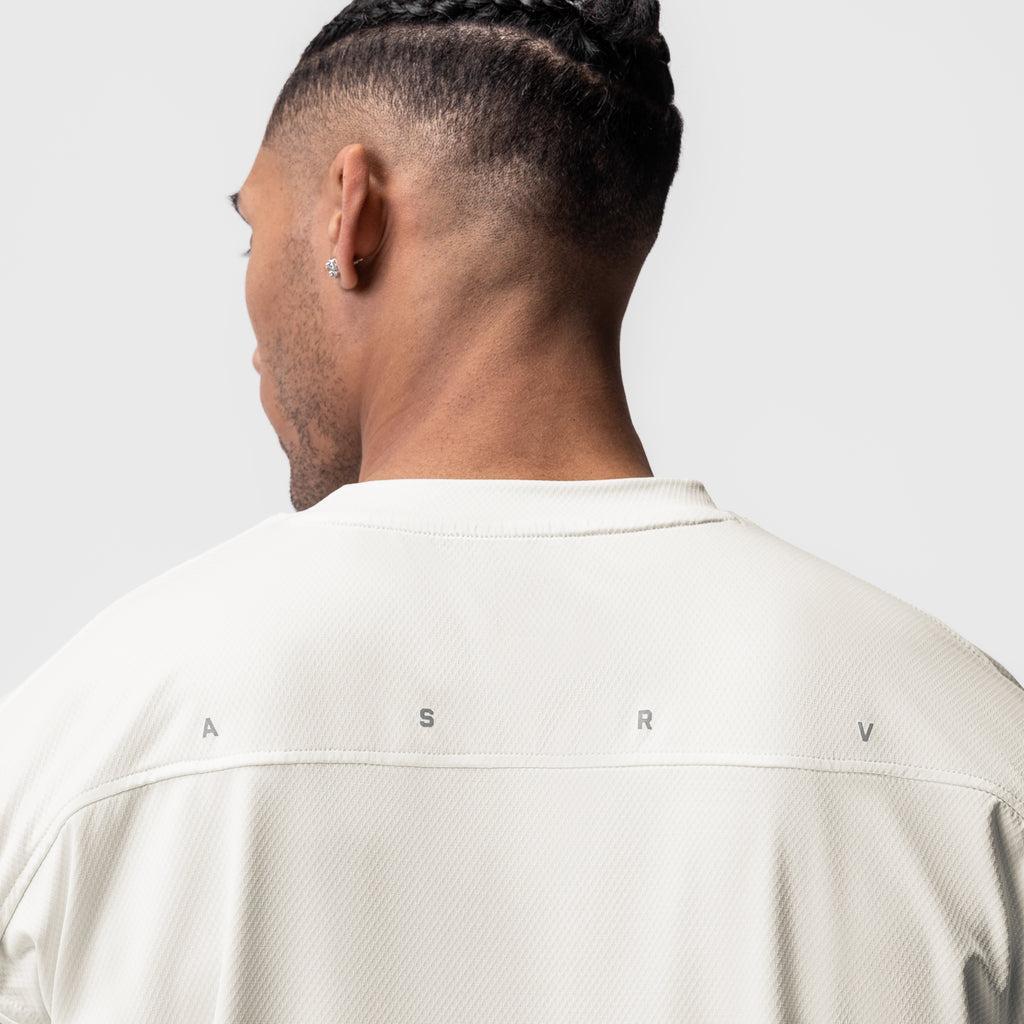 0822. AeroSilver® Oversized Tee - Ivory Cream Product Image