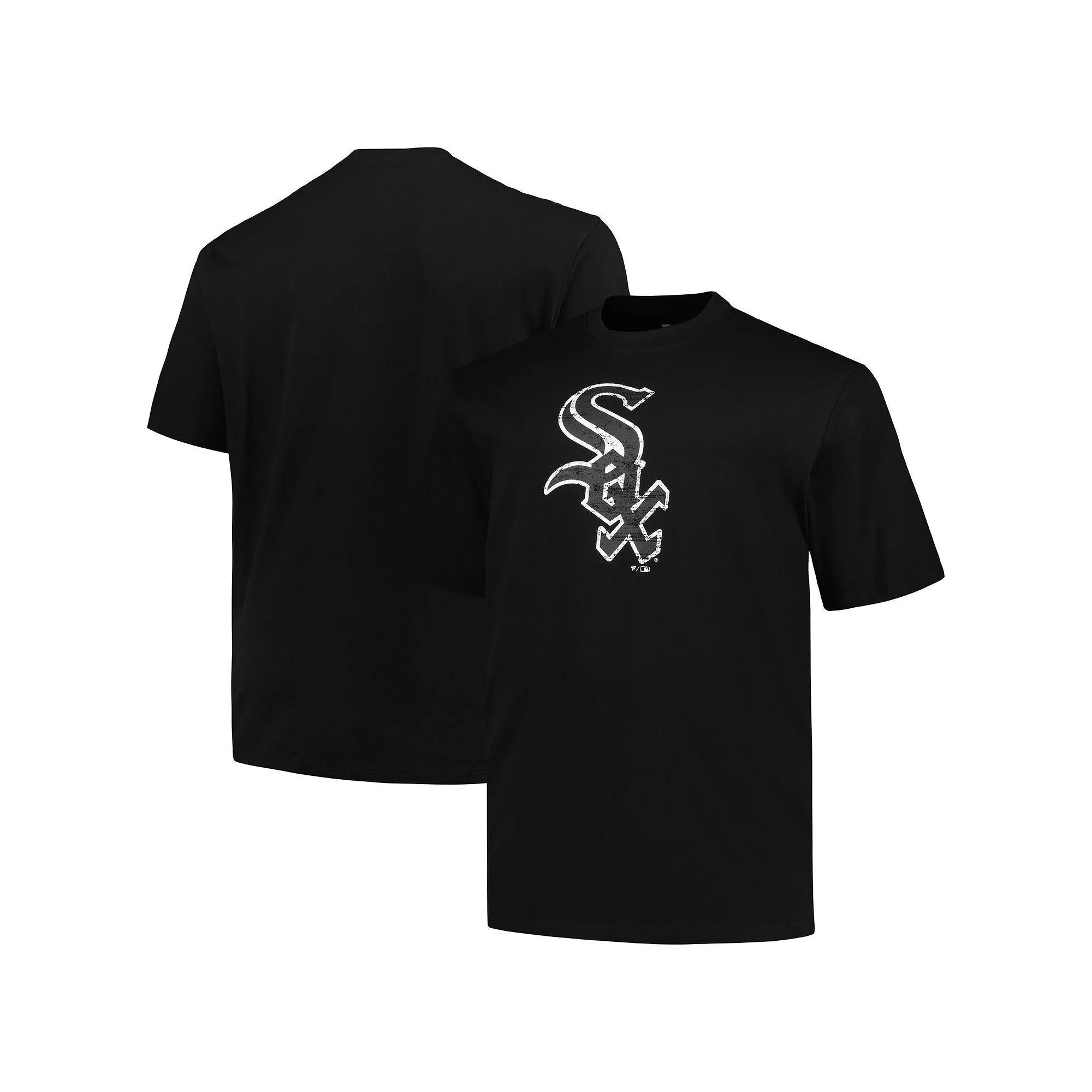 Men's Profile Black Chicago White Sox Big & Tall Primary Logo T-Shirt,  Product Image