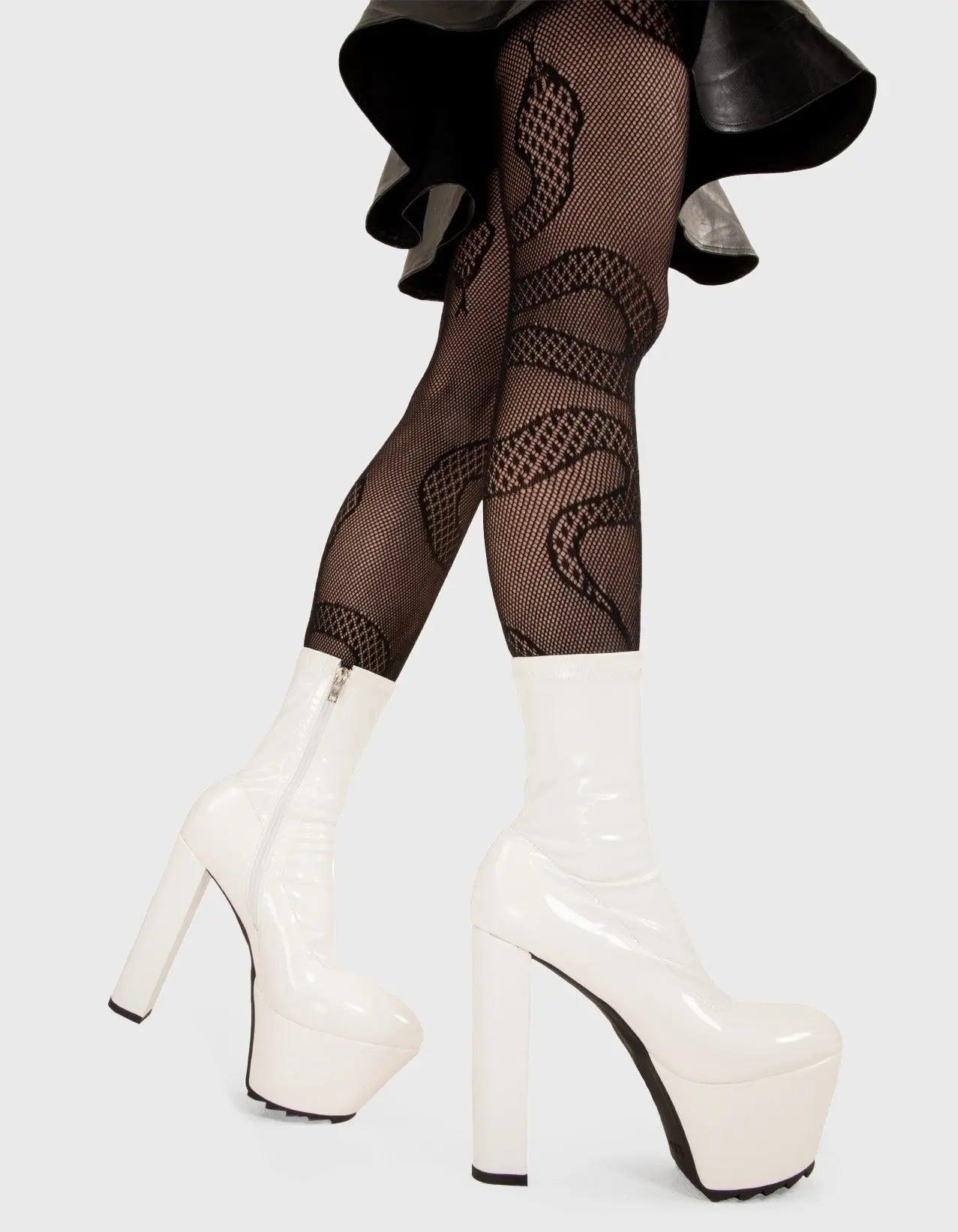 So Sleek Platform Ankle Boots Product Image