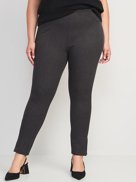 High-Waisted Pixie Skinny Ankle Pants Product Image