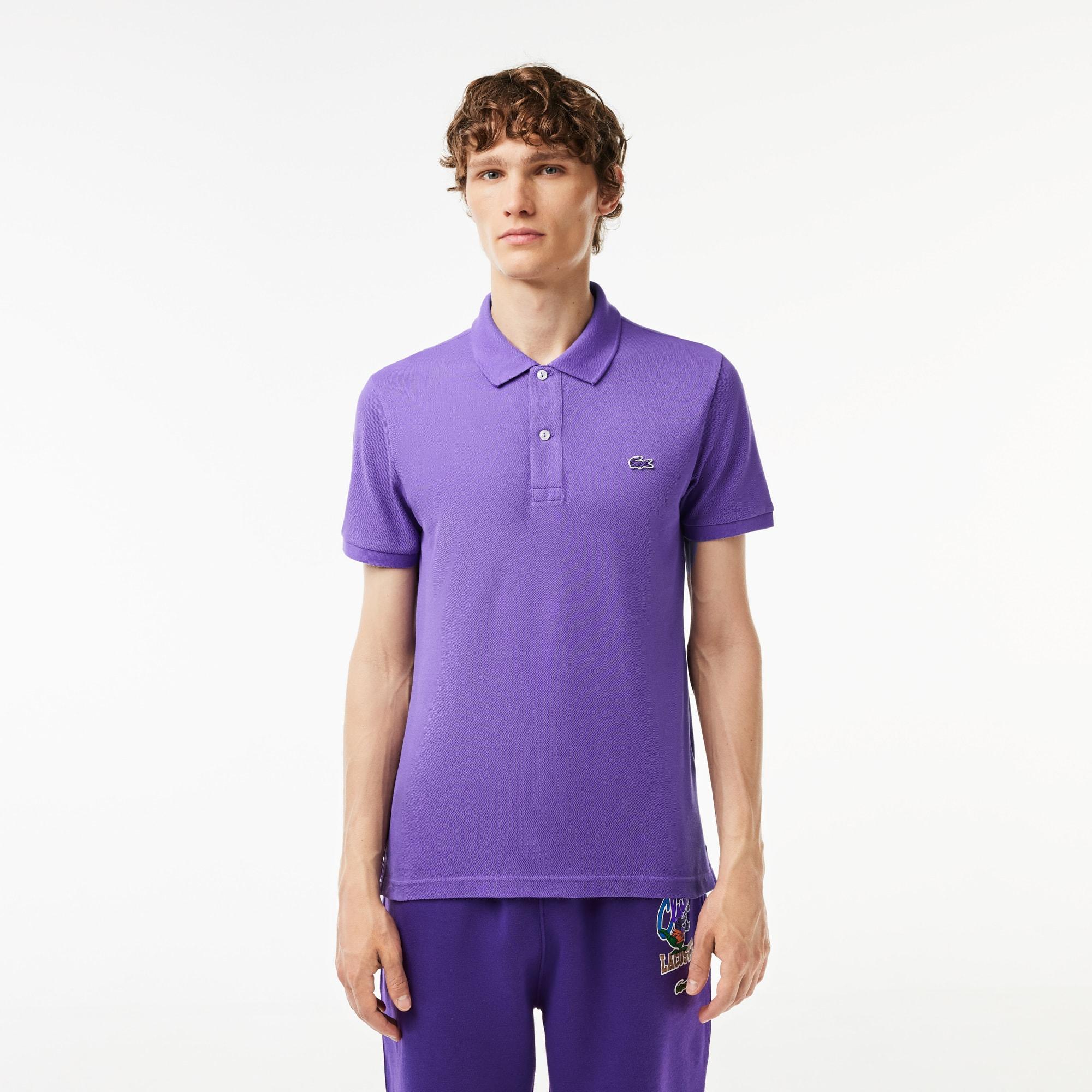 Slim Fit L.12.12 Piqué Polo Shirt Product Image