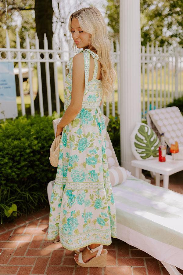 Bloom and Grace Floral Midi Dress Product Image