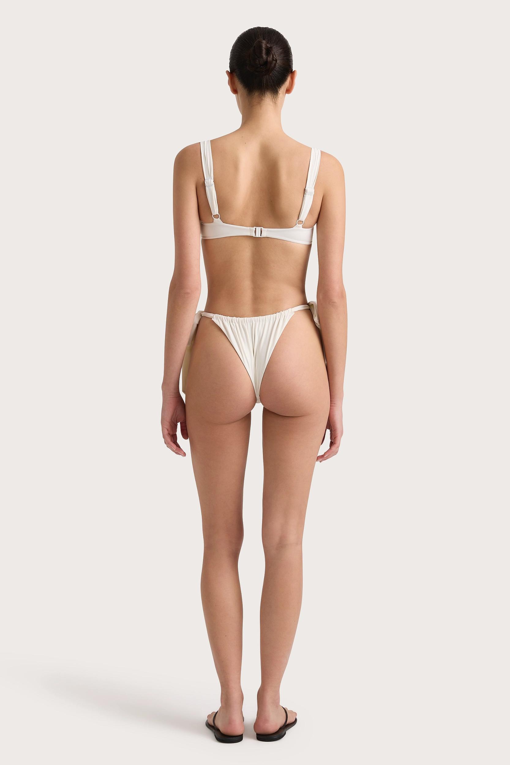 Emily Bikini Top White - Final Sale Product Image