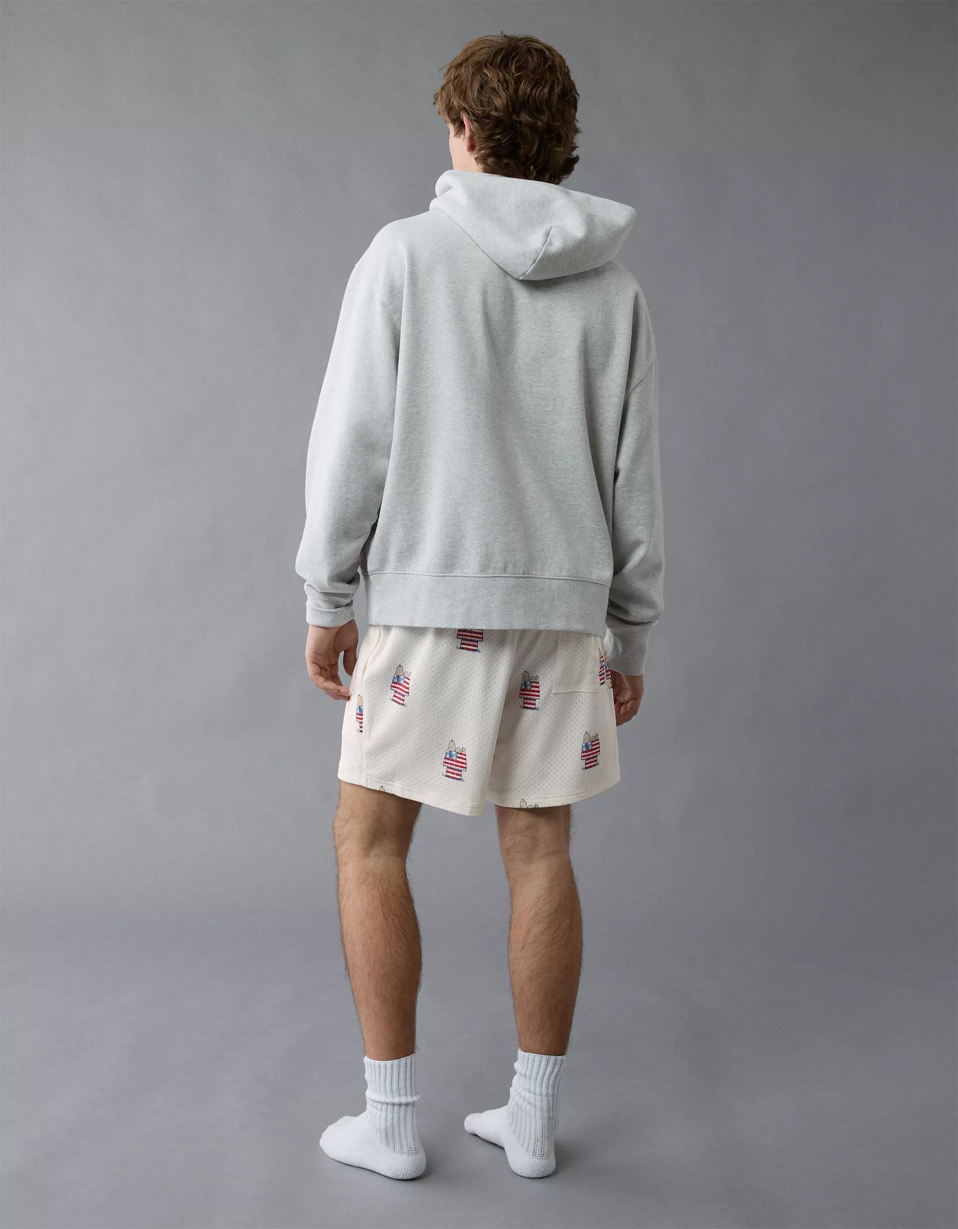 AE Sofa Surfin' 6" Snoopy Graphic Mesh Lounge Short Product Image