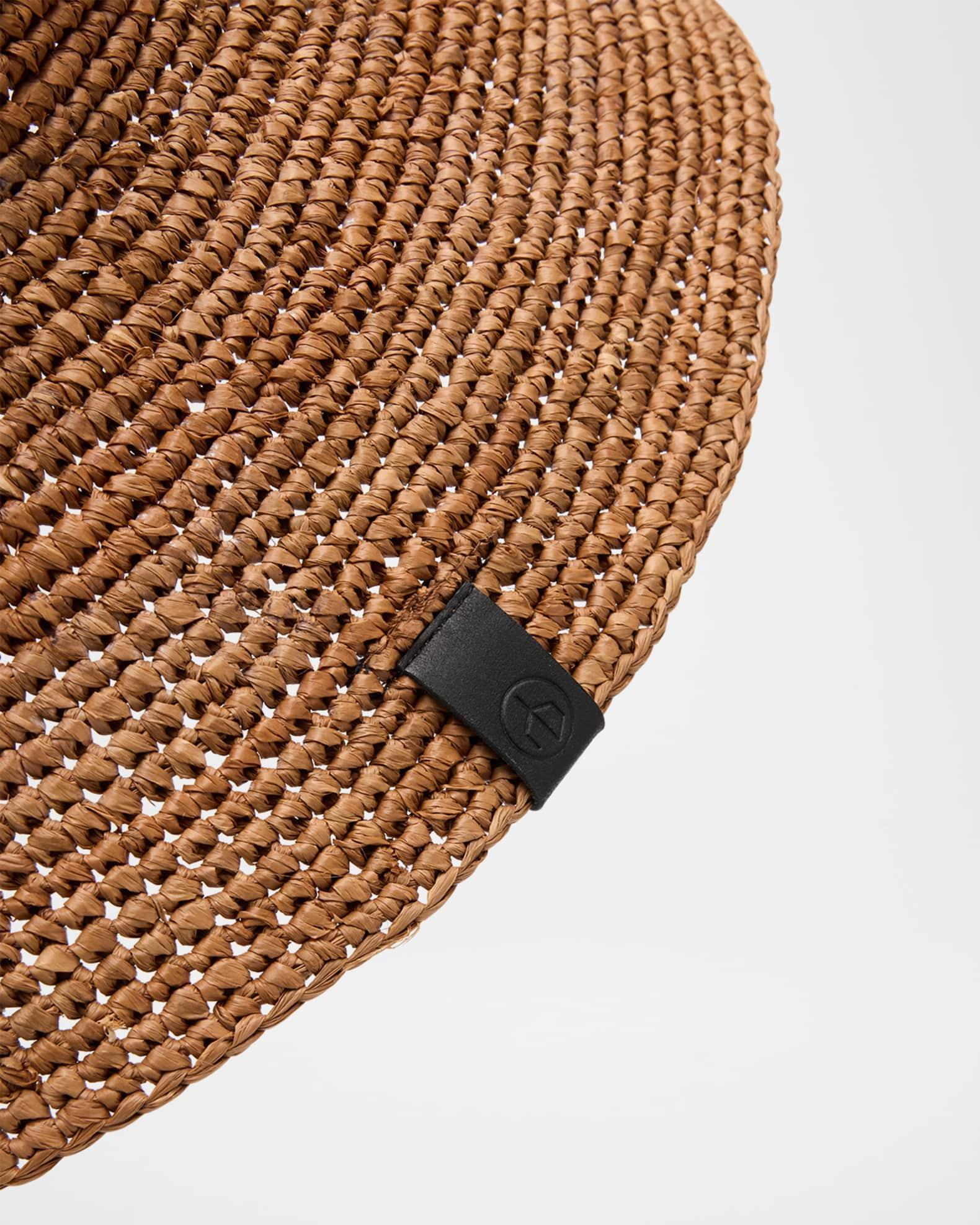 Jade Raffia Bucket Hat Product Image
