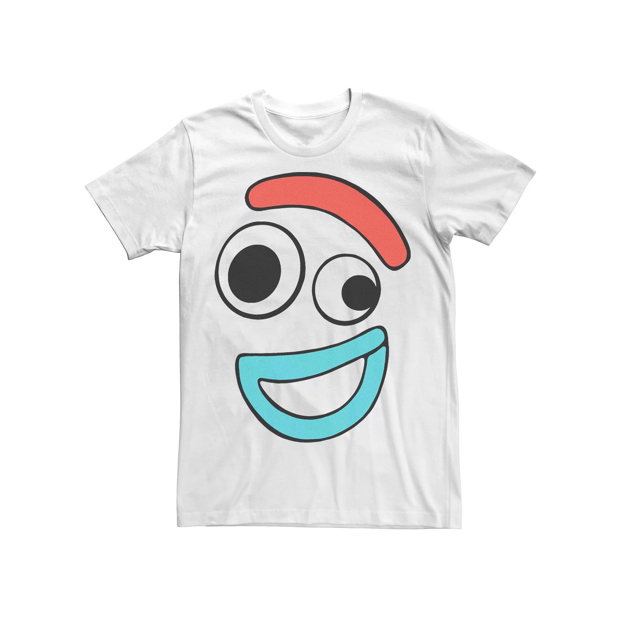 Disney / Pixar's Toy Story 4 Forky Men's Large Happy Face Tee,  Product Image