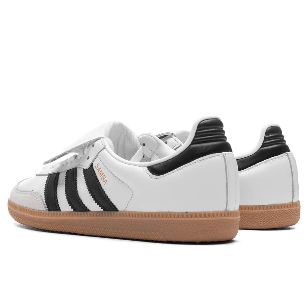 Women's Samba LT - Footwear White/Core Black/Gold Metallic Female Product Image