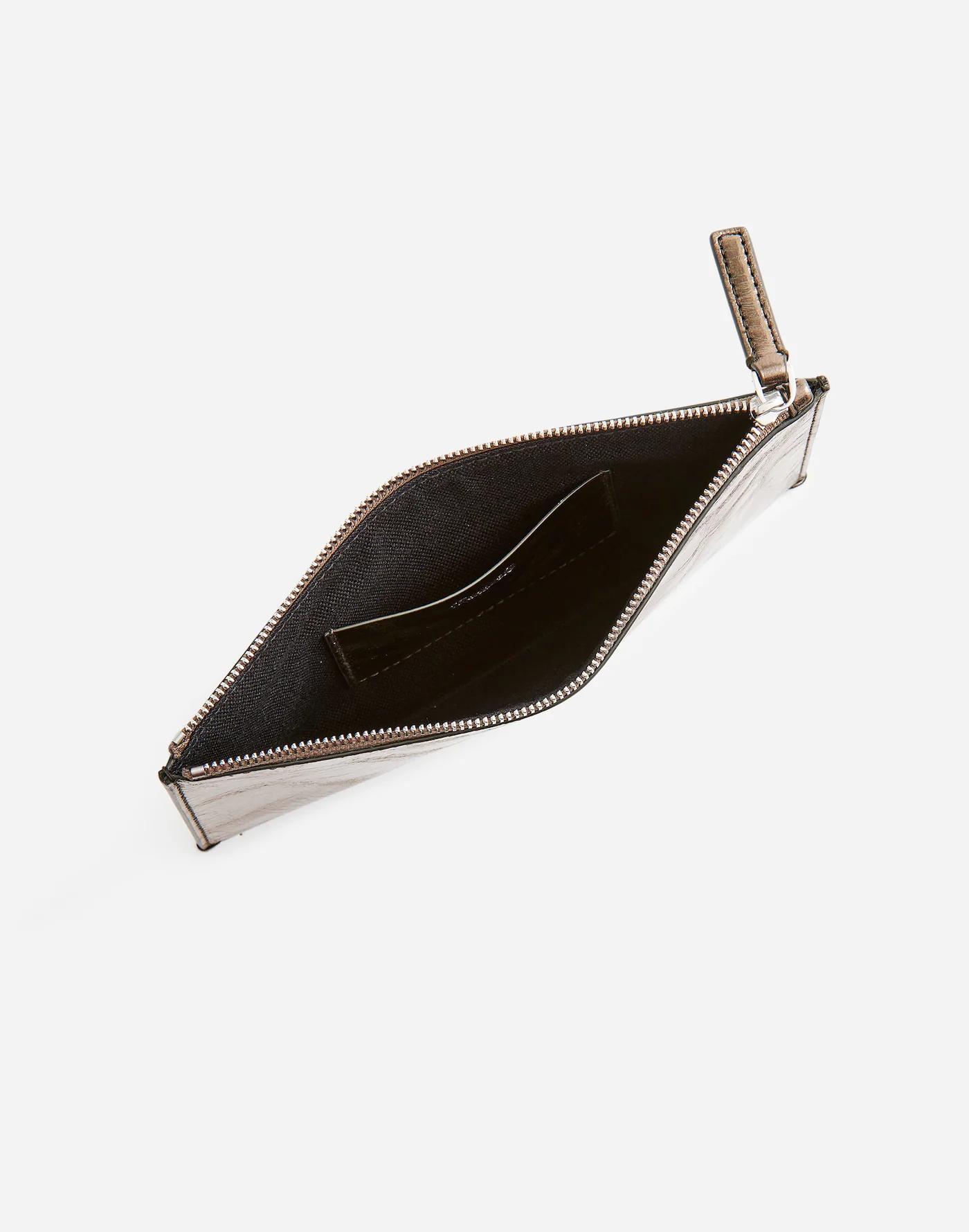 The Pouch Clutch in Leather Product Image