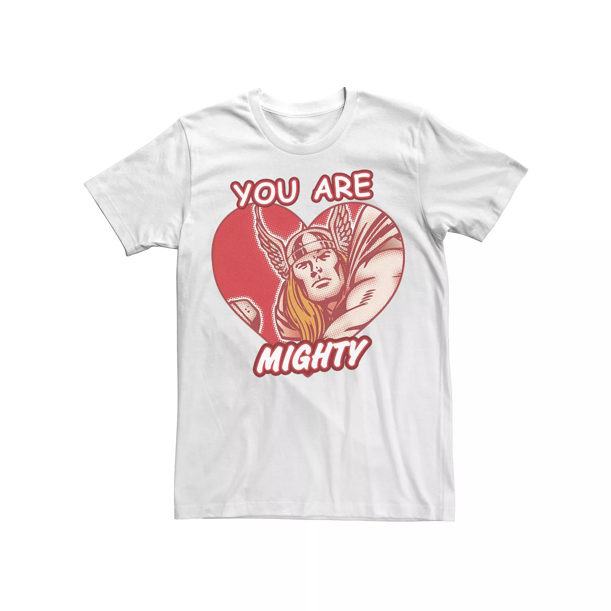 Men's Marvel Mighty Heart Comic Tee,  Product Image
