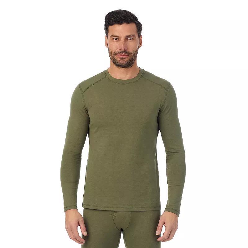 Men's Cuddl Duds® Midweight Cottonwear Performance Base Layer Crew Top,  Product Image