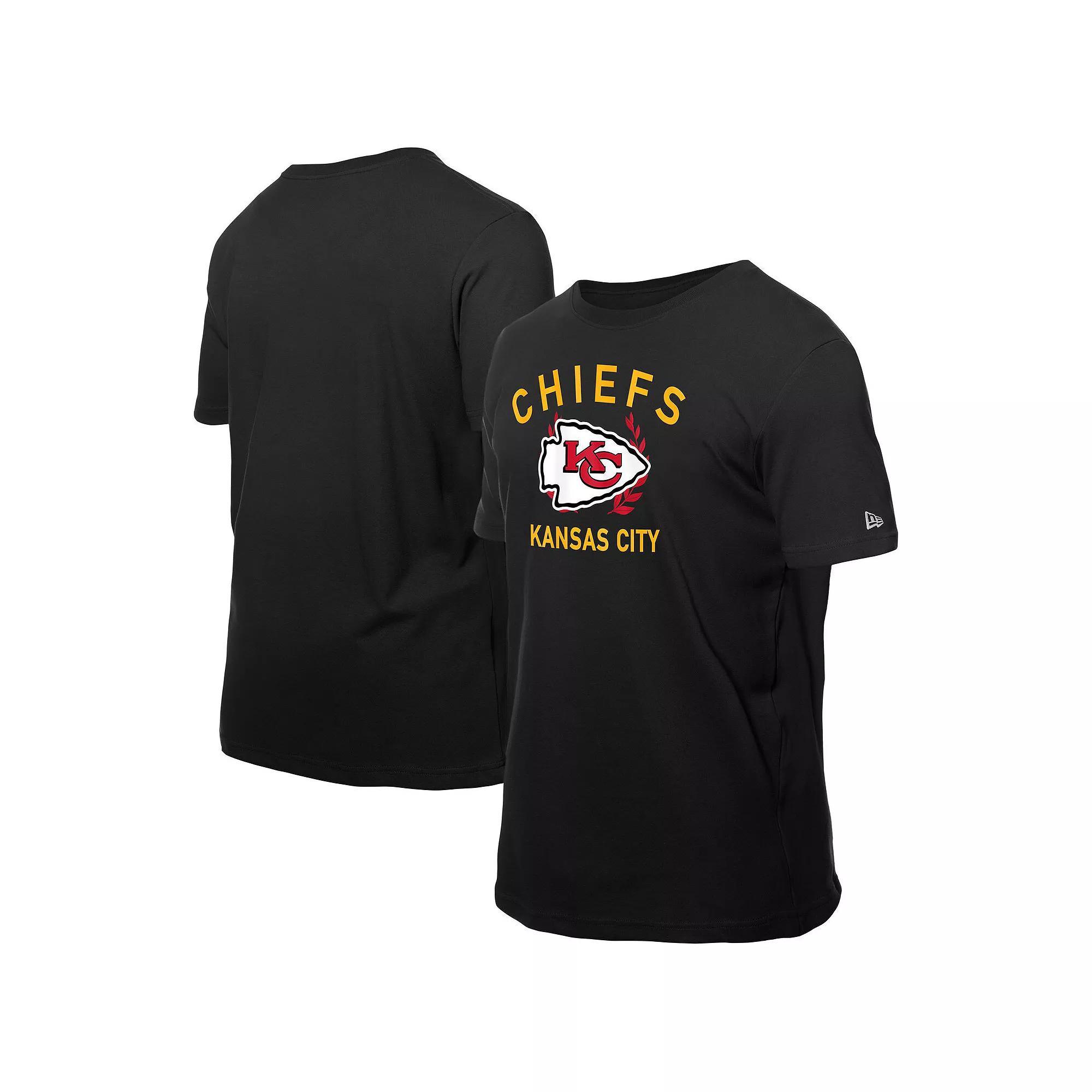 Men's New Era Black Kansas City Chiefs 2025 NFL Draft T-Shirt, Size: Medium Product Image