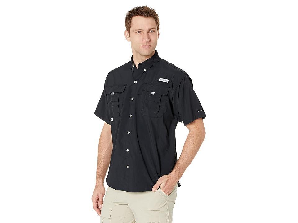 Columbia PFG Bahama II Relaxed Fit Solid Short Sleeve Woven Shirt Product Image