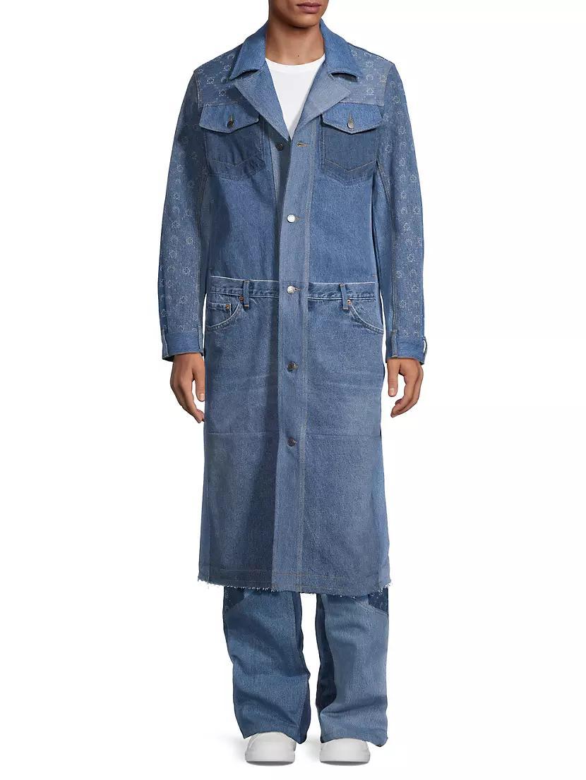 Regenerated Denim Moonogram Jacket Product Image