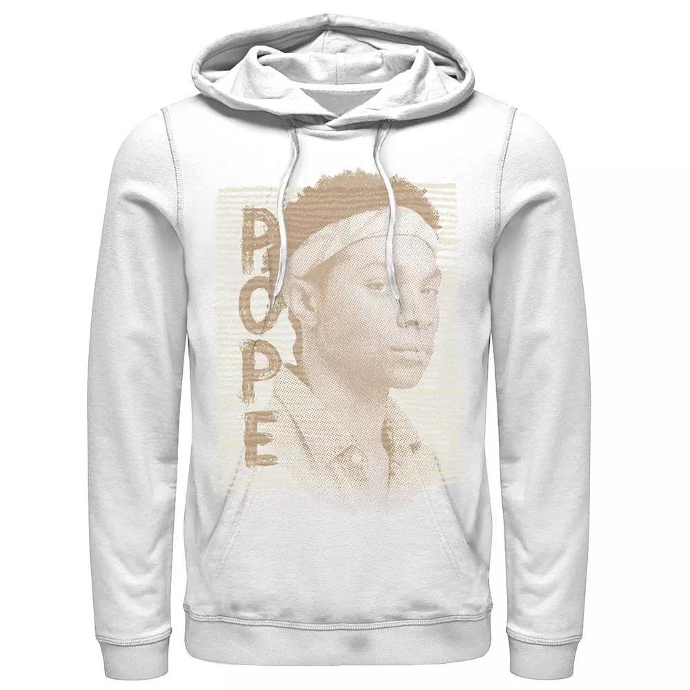 Men's Outer Banks Pope Poster Hoodie, Boy's, Size: XXL, White Product Image