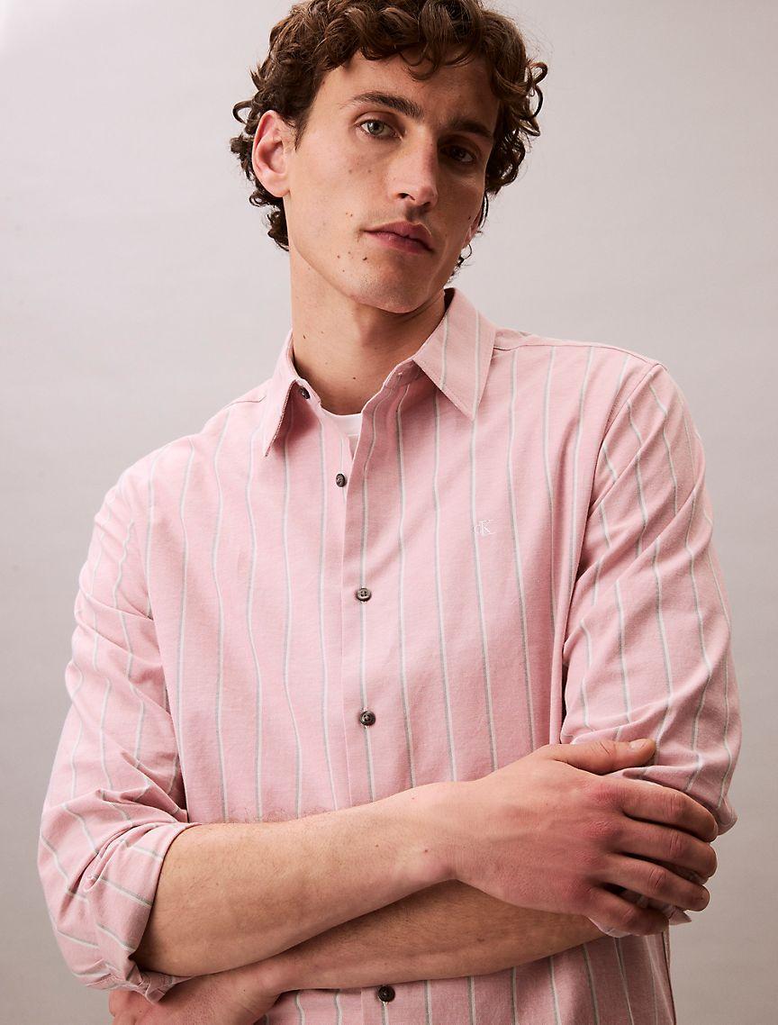 Stripe Oxford Classic Button-Down Shirt Product Image