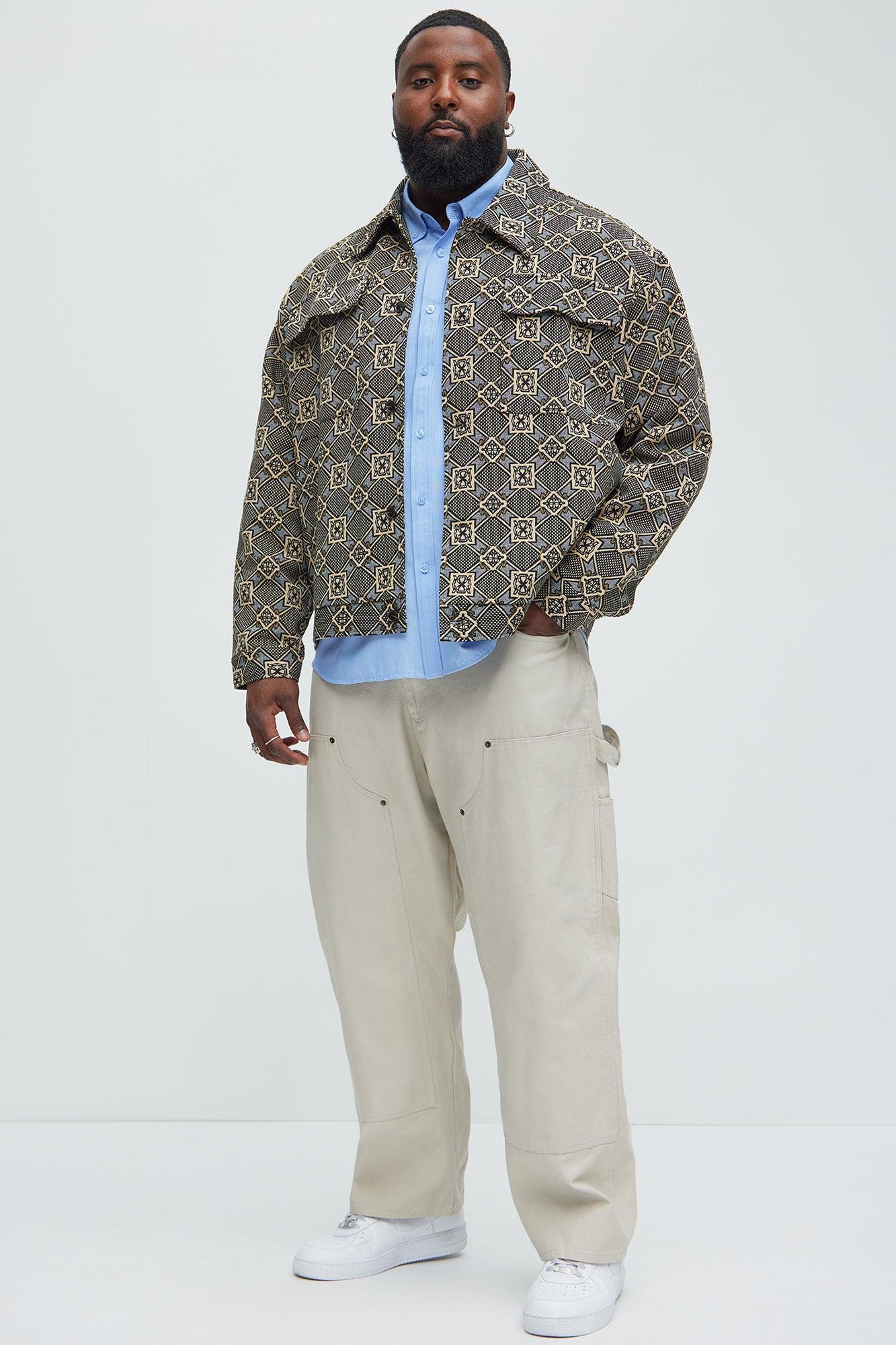 Slippin Away Tapestry Zip Jacket - Multi Color Product Image