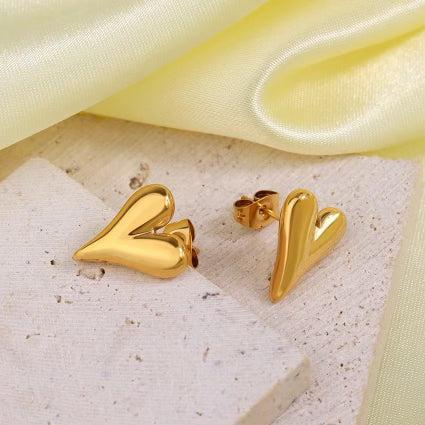 Chloe Heart Earrings Product Image