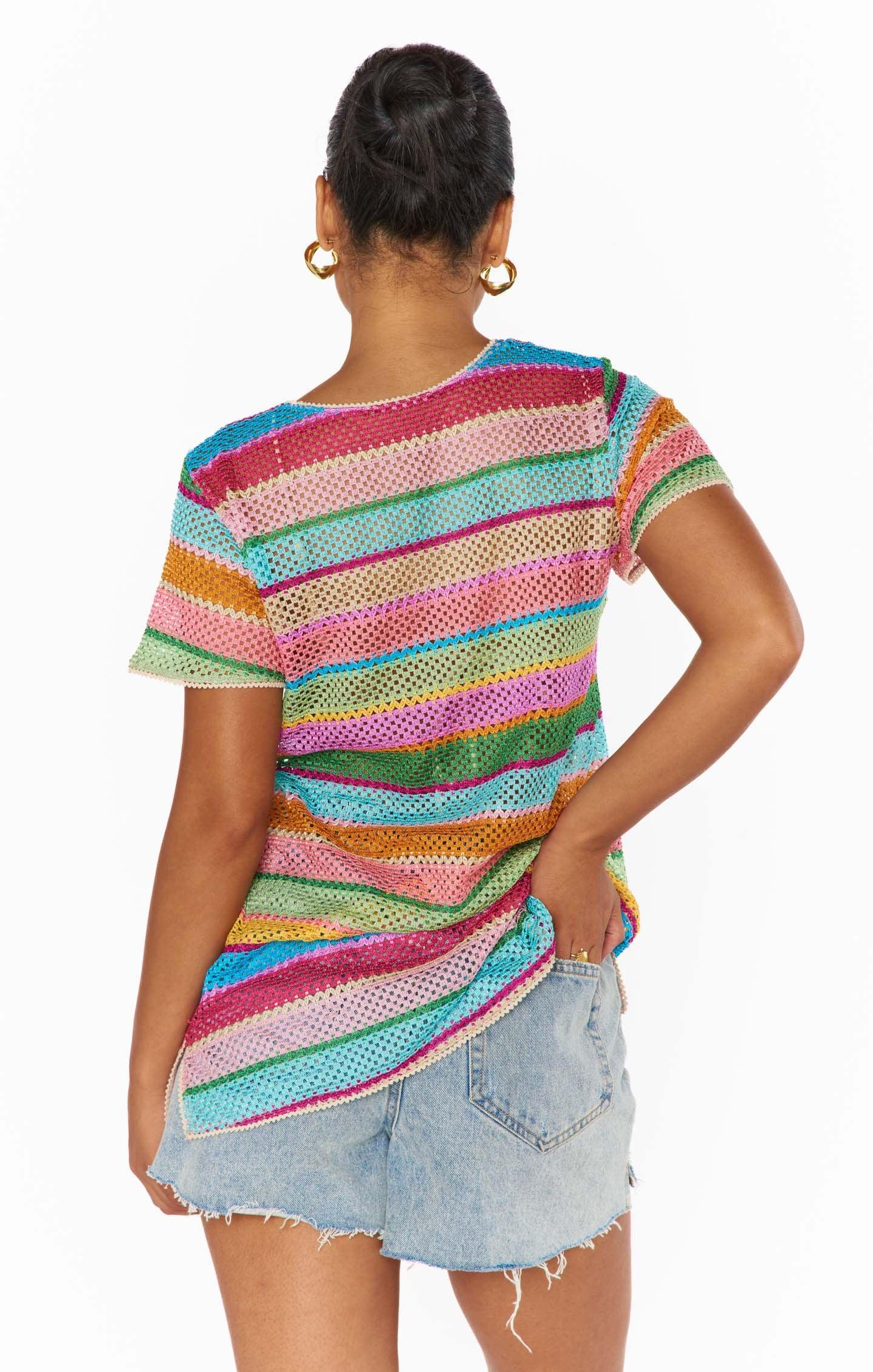 Travel Coverup ~ Multi Crochet Product Image