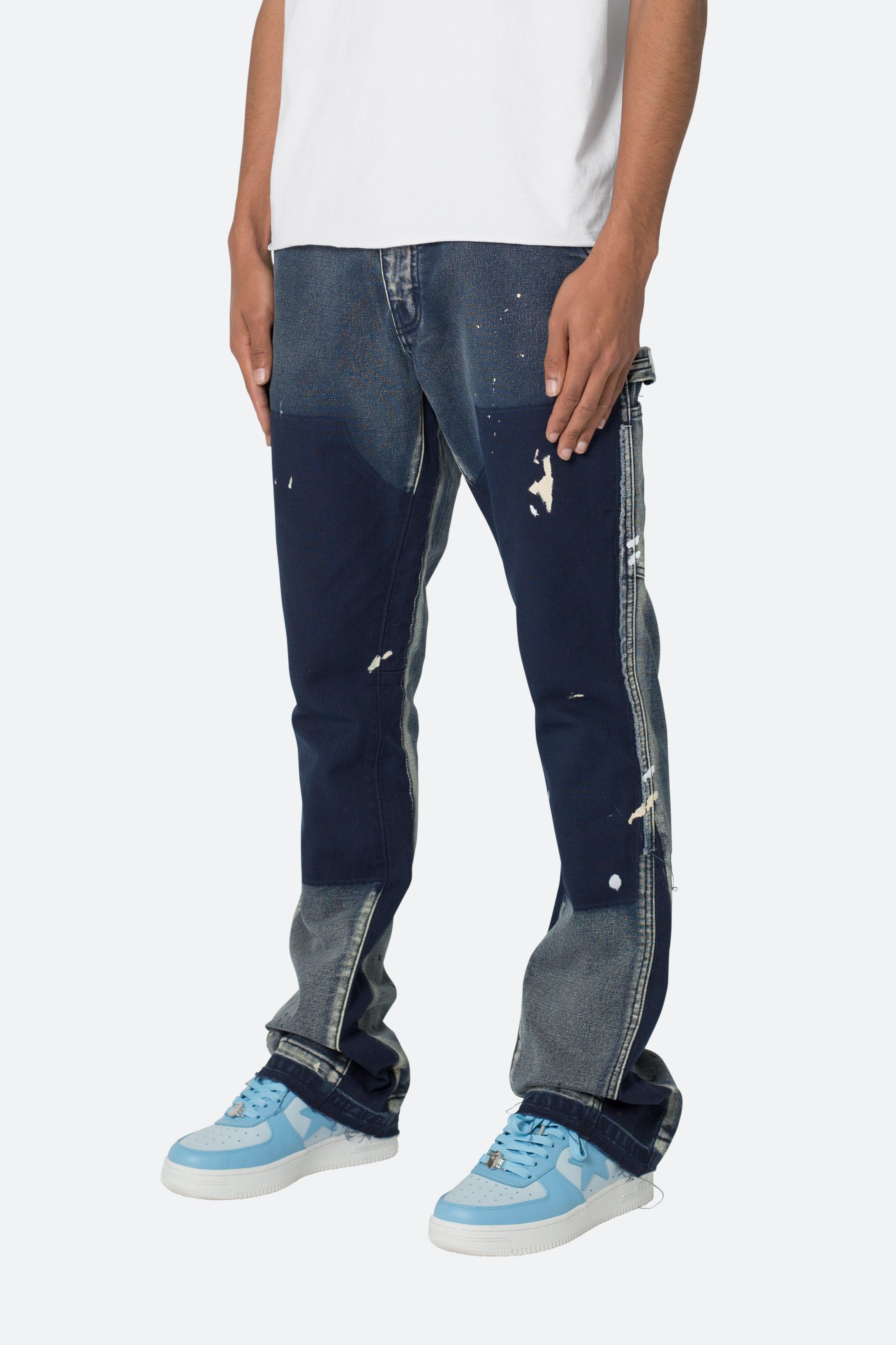 B243 Flare Denim - Navy Product Image