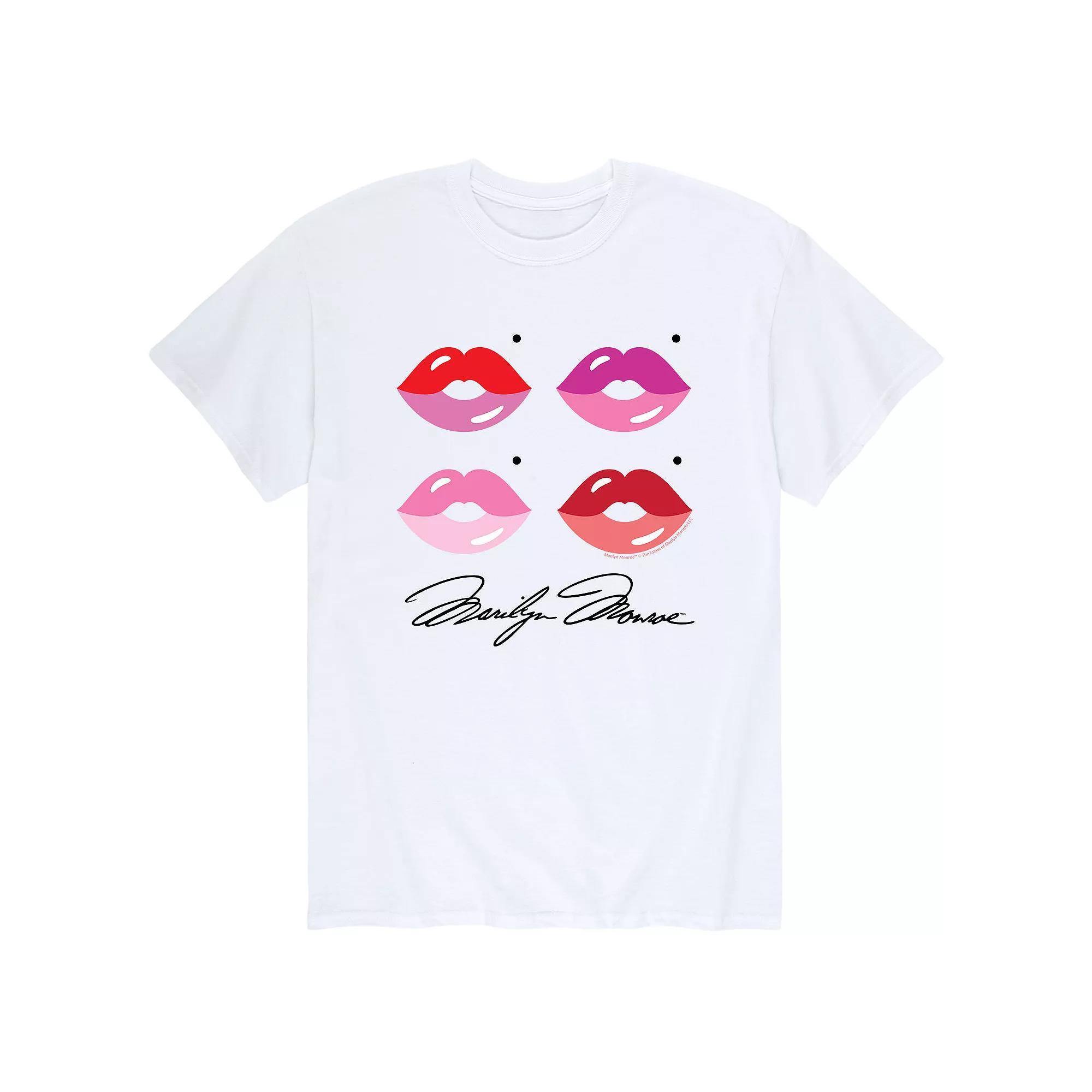 Men's Marilyn Monroe Leopard Heart Tee,  Product Image