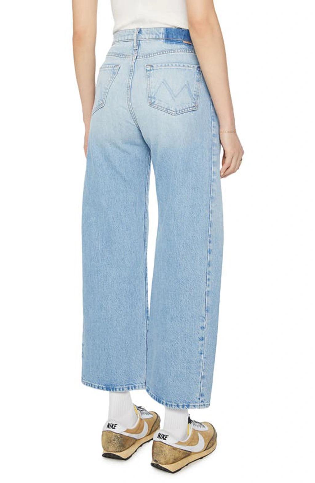 MOTHER The Half Pipe Sneak Jeans In This Is How I Roll Product Image