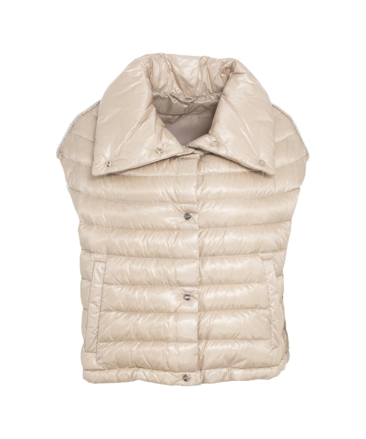 Quilted down vest Product Image