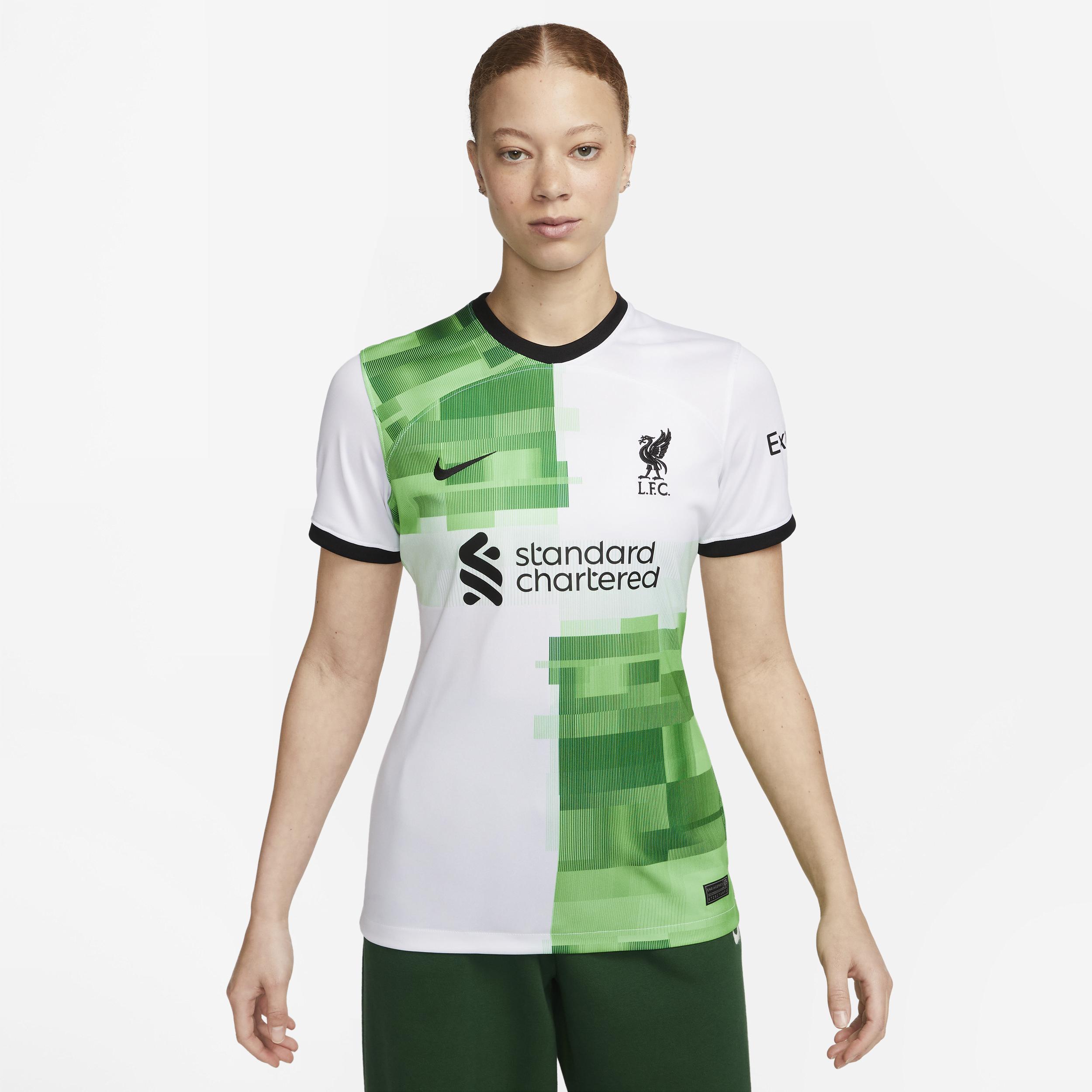 Womens Nike White Liverpool 2023/24 Away Replica Jersey Product Image