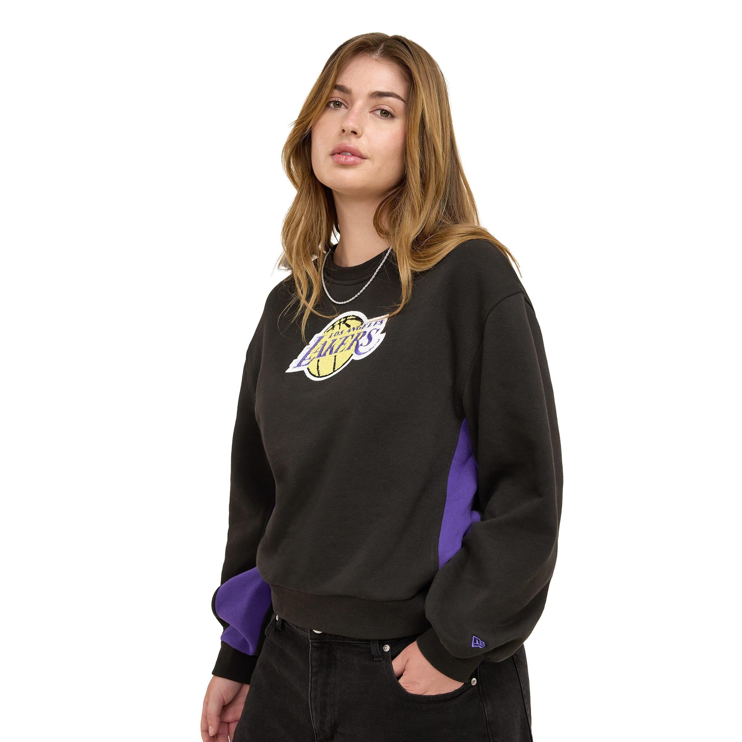 Los Angeles Lakers Sport Night Women's Crewneck Female Product Image