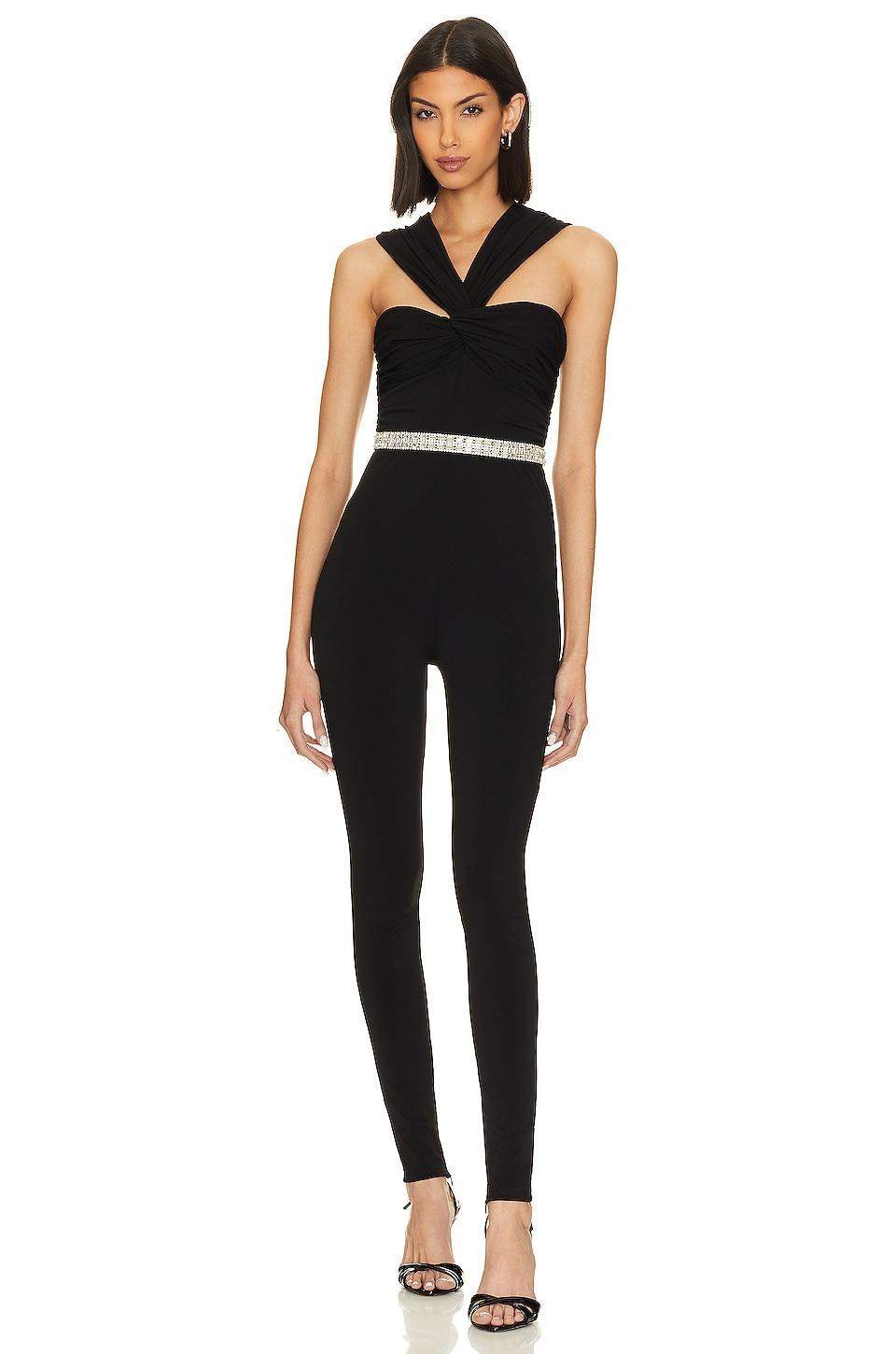 Womens Sariah Skinny Embellished Jumpsuit Product Image