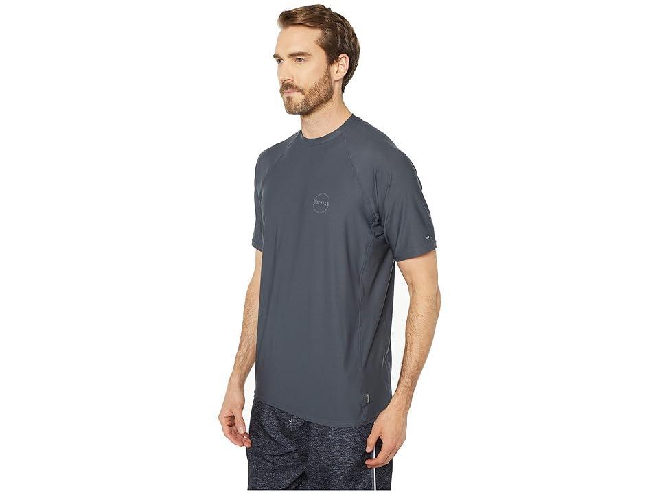 O'Neill 24-7 Traveller Short Sleeve Sun Shirt (Graphite) Men's Swimwear Product Image