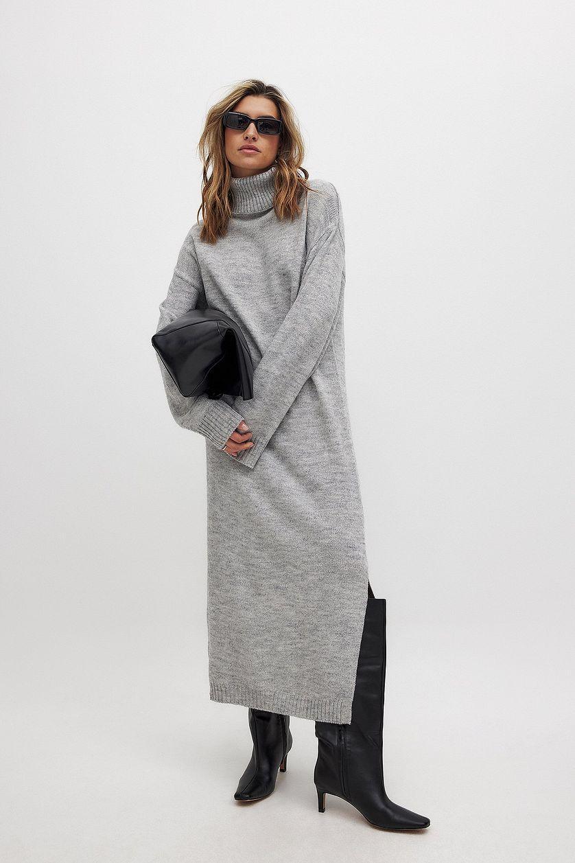 Knitted Oversized Maxi Dress Product Image