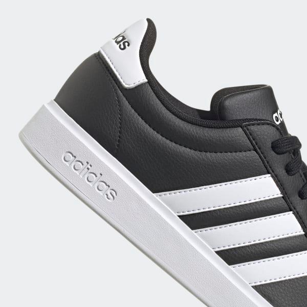 adidas Grand Court Shoes Core Black 12 Mens Product Image