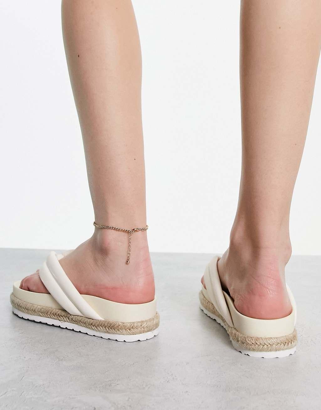 RAID Calvine espadrille toe post sandals Product Image