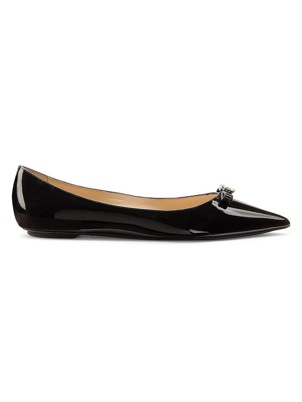 Womens Diana Patent Leather Flats Product Image