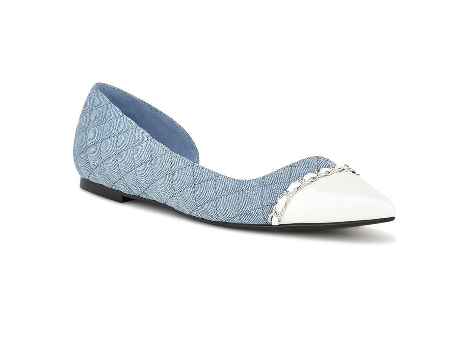 Nine West Breza (Light Denim Multi) Women's Flat Shoes Product Image