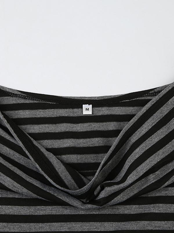 Clashing Stripes Short Sleeve Tee Product Image