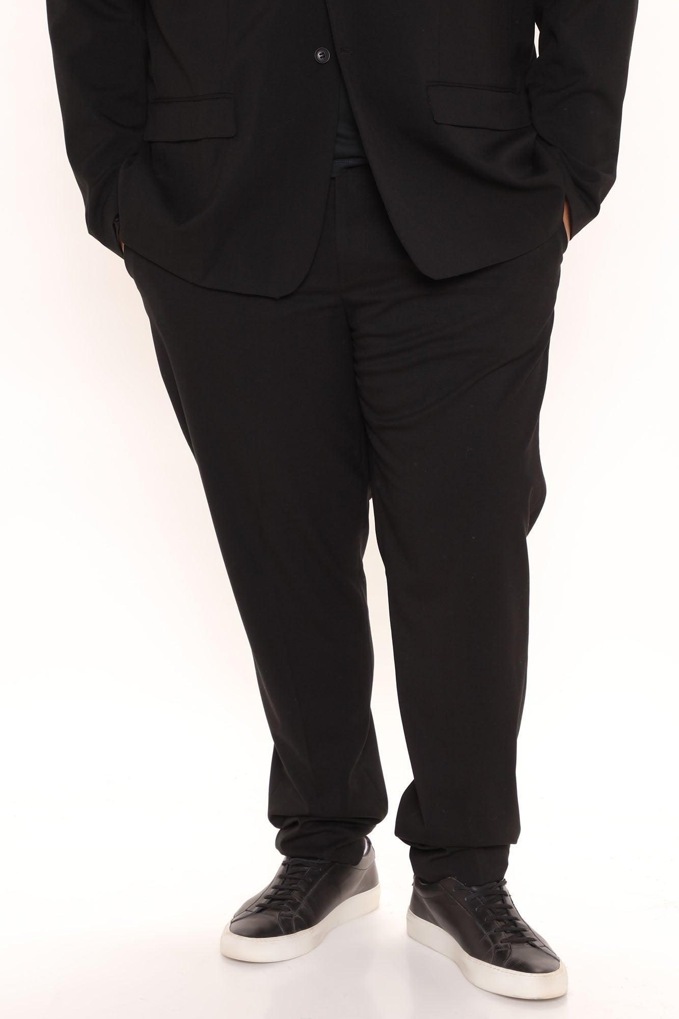 The Modern Stretch Slim Trouser - Black Product Image