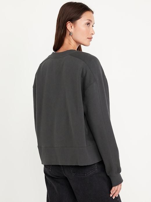 SoComfy Seamed Sweatshirt Product Image