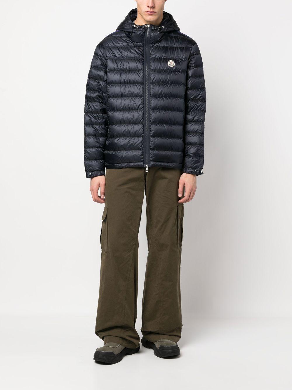 Agout logo-patch puffer jacket Product Image