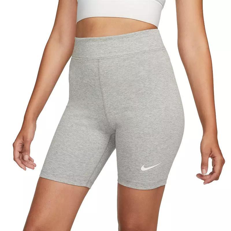 Womens Nike Sportswear Classic High-Waisted 8 Biker Shorts | DV7797-063 Product Image