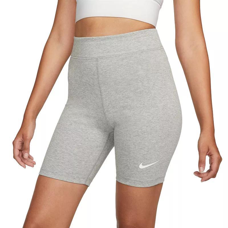 Womens Nike Sportswear Classic High-Waisted 8 Biker Shorts | DV7797-063 Product Image