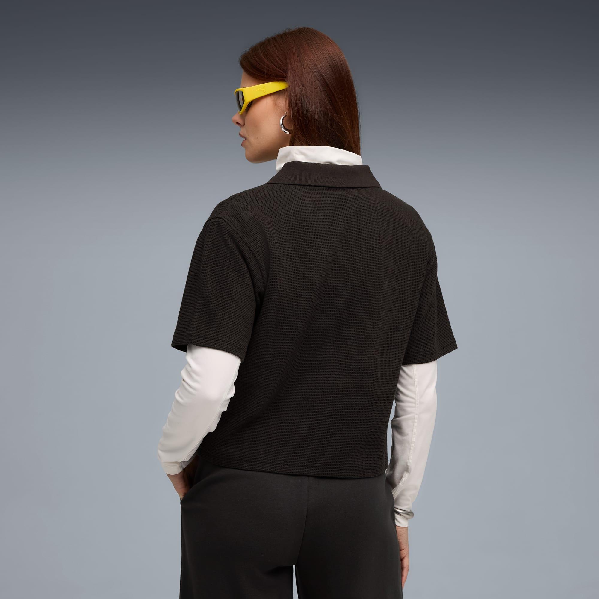 PUMA Class Relaxed Polo Tee Women Product Image
