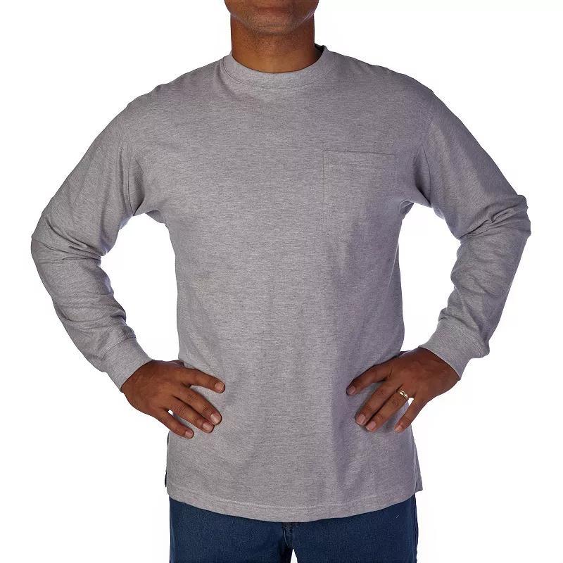 Men's Smith's Workwear Extended-Tail Pocket Tee,  Product Image