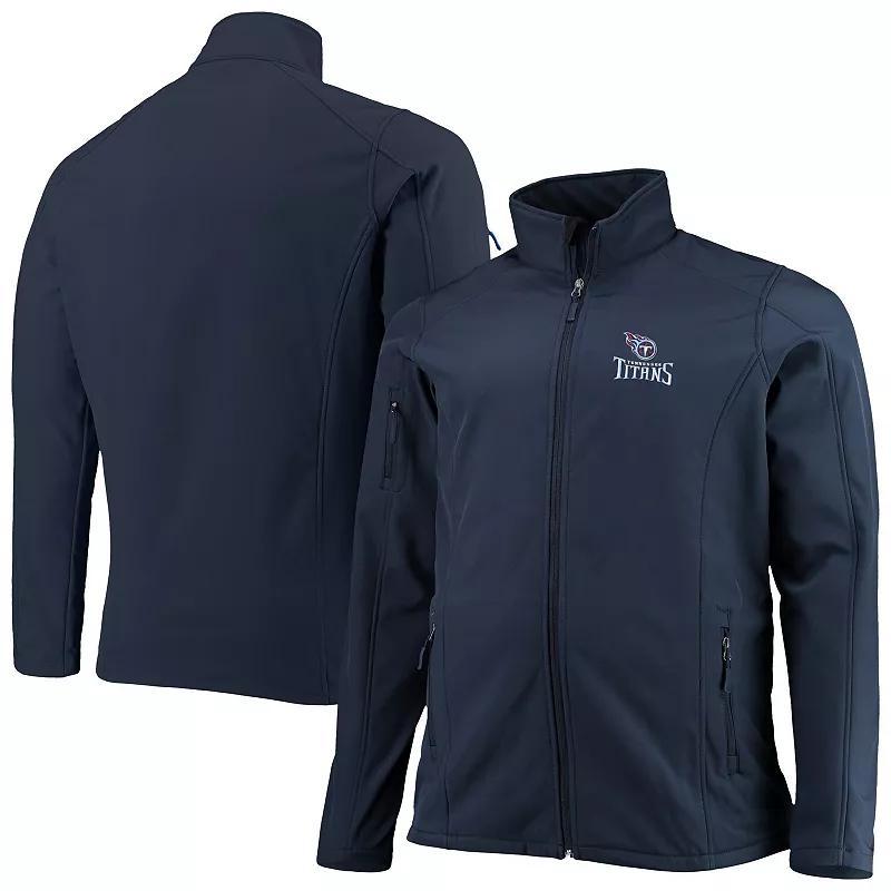 Mens Dunbrooke Tennessee Titans Big & Tall Sonoma Softshell Full-Zip Jacket Blue Product Image